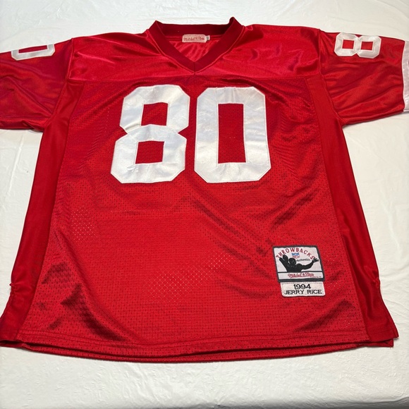 Jerry Rice San Francisco 49ers 1994 Jersey Mitchell & Ness Throwback Men’s 50